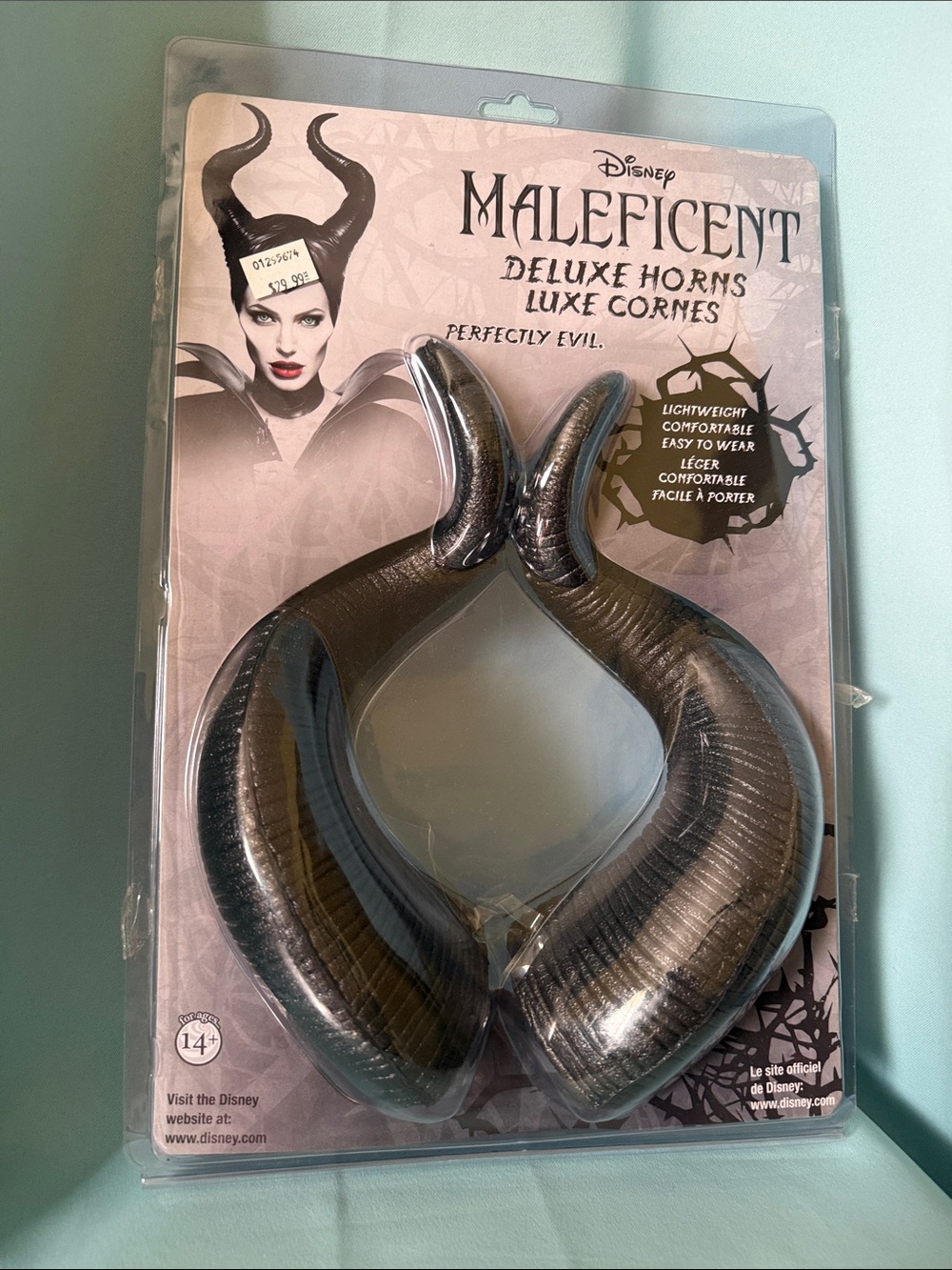 Disney Maleficent Deluxe Horns Headpiece in Black